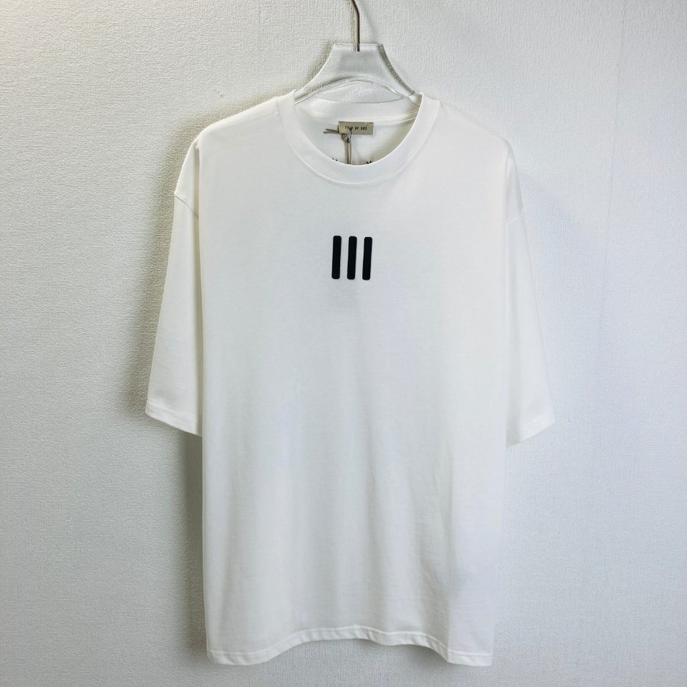FOG small letter print round neck short sleeves